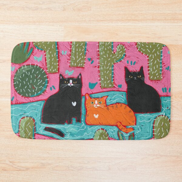 Item preview, Cats Cooling Off In The Desert 2 designed and sold by KilkennyCat Art.