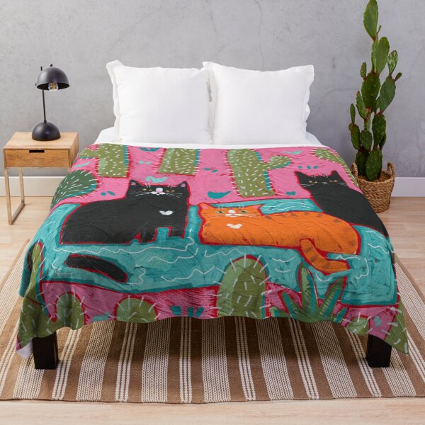 Item preview, Cats Cooling Off In The Desert 2 designed and sold by KilkennyCat Art.