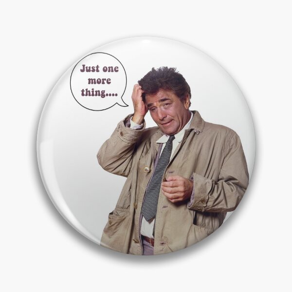 Item preview, Columbo Tribute designed and sold by IanBakerToons.