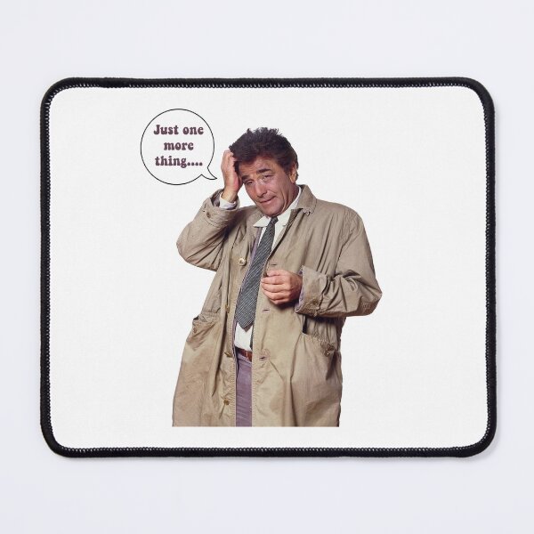 Item preview, Columbo Tribute designed and sold by IanBakerToons.