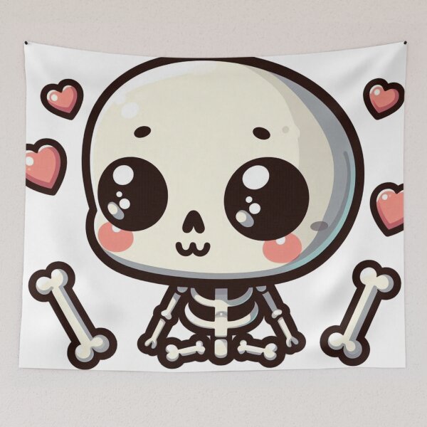 Item preview, Adorable Skeleton: Spooky and Sweet designed and sold by Canaba.