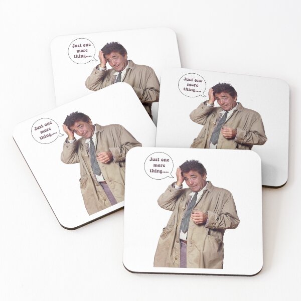 Item preview, Columbo Tribute designed and sold by IanBakerToons.
