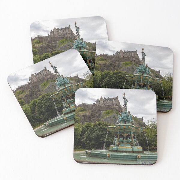 Item preview, The catsle and the fountain of Edimburgh designed and sold by pietrofoto.