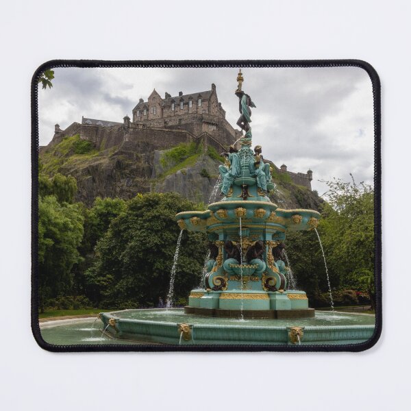 Item preview, The catsle and the fountain of Edimburgh designed and sold by pietrofoto.