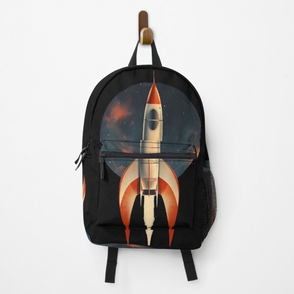 Item preview, Stellar Ascent: Minimalist Rocket Ship designed and sold by AI-Only Creations.