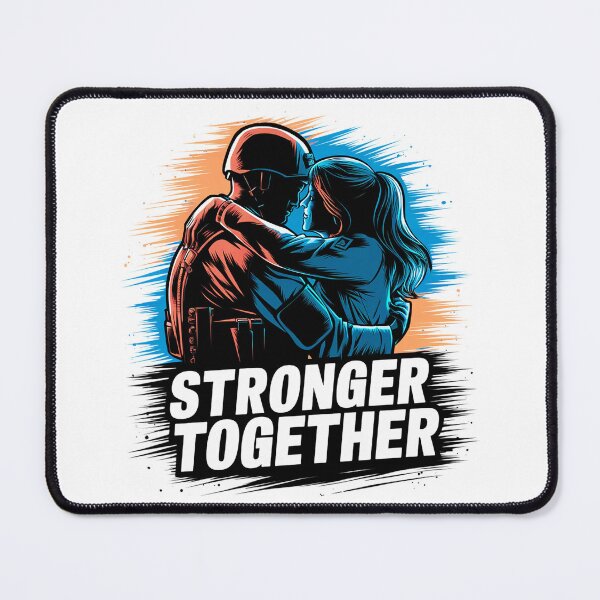 Item preview, Stronger Together, Military Wife, Mom and Girlfriend designed and sold by maseno.