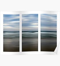 Rainbow Beach at Dusk Poster