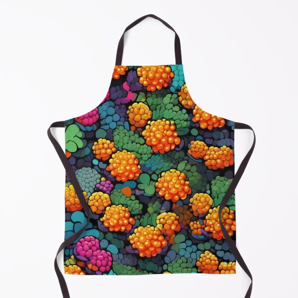 Item preview, Nordic Cloudberry Allover Pattern designed and sold by DreamCraze.