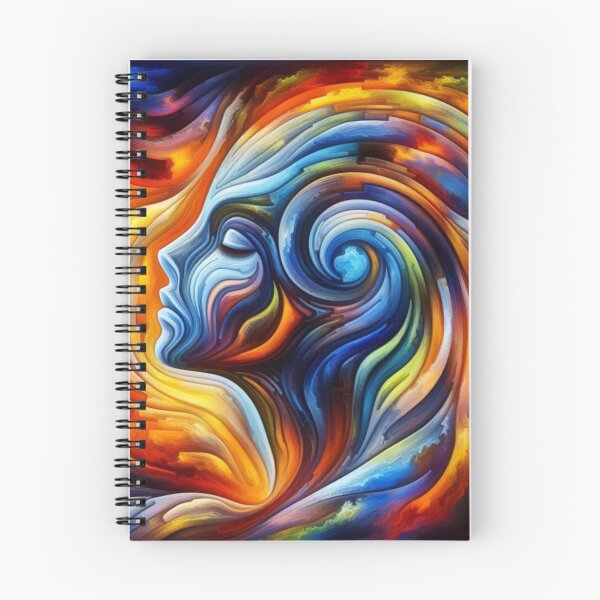 Item preview, The Enigmatic Woman in The Abstract Art Bis designed and sold by redask2me.