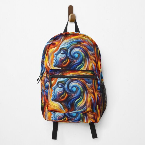 Item preview, The Enigmatic Woman in The Abstract Art Bis designed and sold by redask2me.