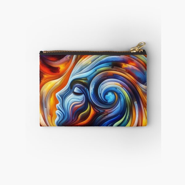 Item preview, The Enigmatic Woman in The Abstract Art Bis designed and sold by redask2me.