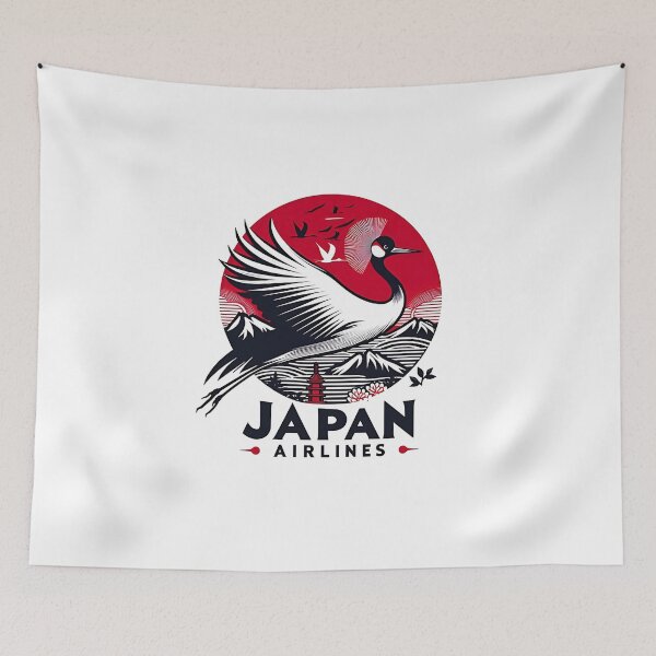 Item preview, Japan Airlines Logo designed and sold by Suukunna.