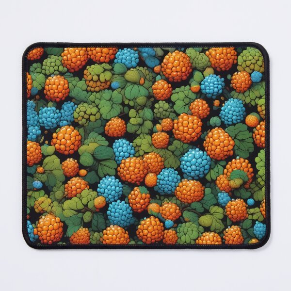Item preview, Scandinavian Cloudberry Art Pattern designed and sold by DreamCraze.