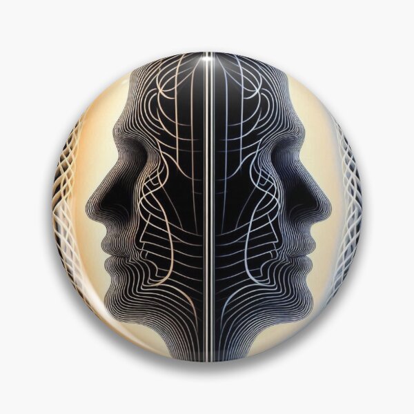 Artikelvorschau, Abstrakter Mind Maze Kunstdruck: Modernes geometrisches Dekor entworfen und verkauft von VivoVita.