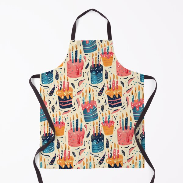Item preview, Happy Birthday Cakes Pattern designed and sold by sheprint.