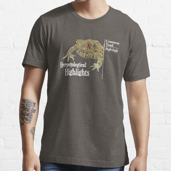 Item preview, Bufo bufo - Common toad | Alternative white designed and sold by HerpHighlights.