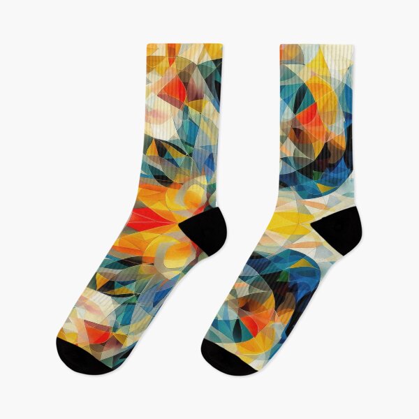 Item preview, Abstract Colorful Geometric Pattern designed and sold by brandway.