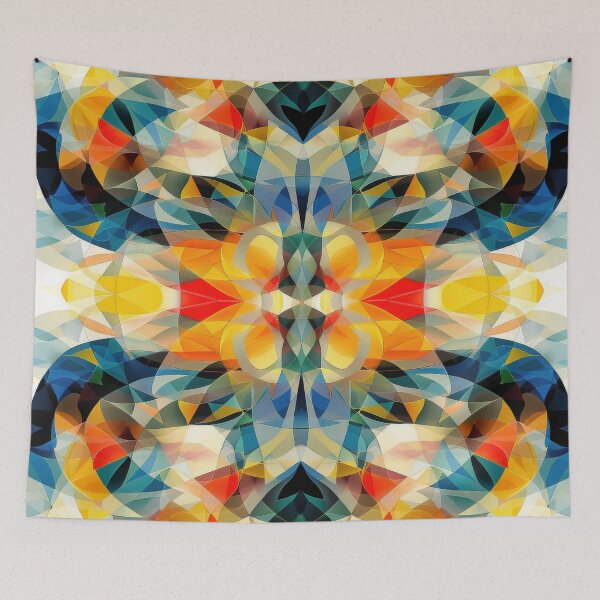 Item preview, Abstract Colorful Geometric Pattern designed and sold by brandway.
