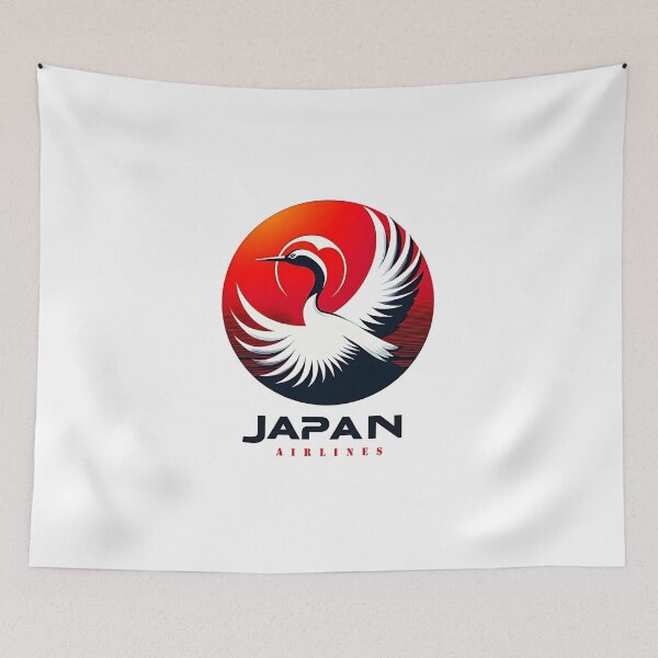 Item preview, Japan Airlines Logo designed and sold by Suukunna.