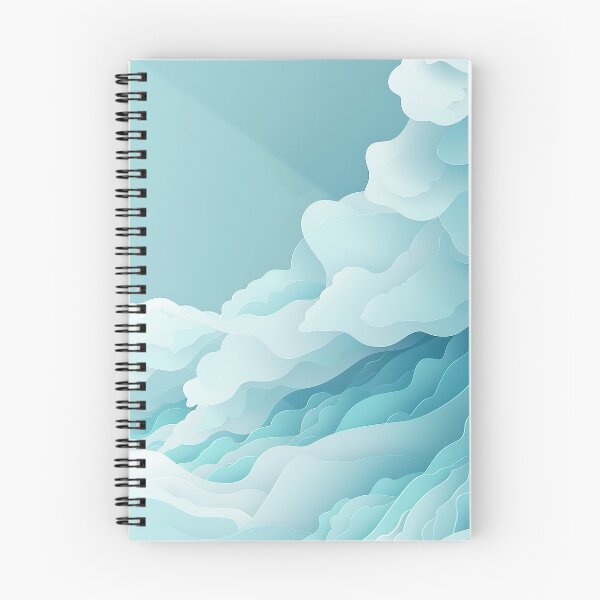 Item preview, Paper Cutout Clouds in Blue Hues designed and sold by brandway.