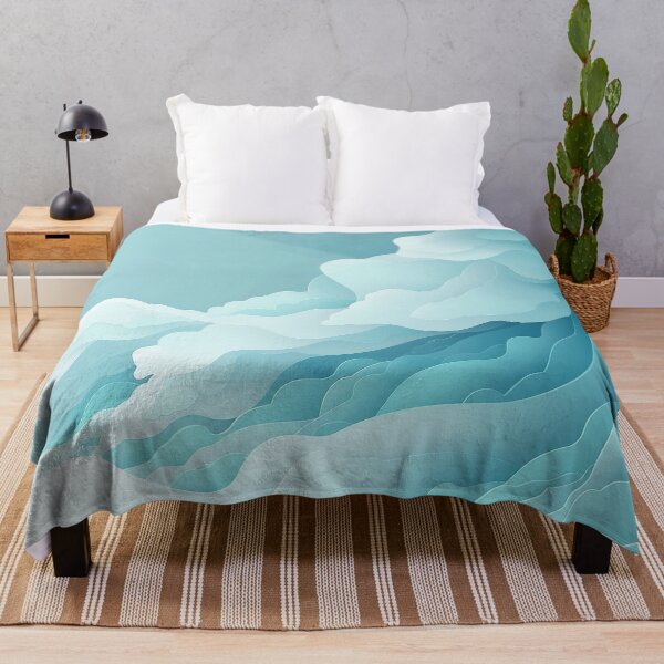 Item preview, Paper Cutout Clouds in Blue Hues designed and sold by brandway.