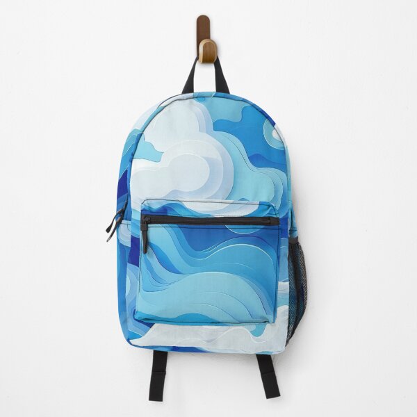 Item preview, Blue And White Paper Cloud Pattern designed and sold by brandway.