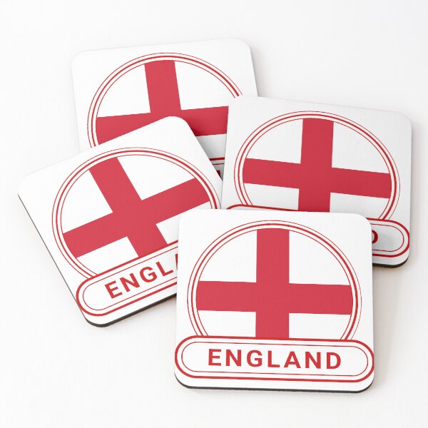 Item preview, England Country Badge - England Flag St. George's Cross designed and sold by chrisrivait.