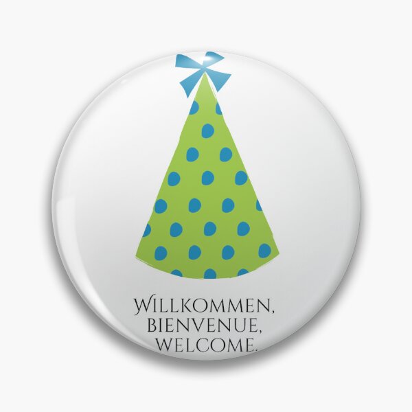 Item preview, Willkommen, bienvenue, welcome designed and sold by tarajeanne.