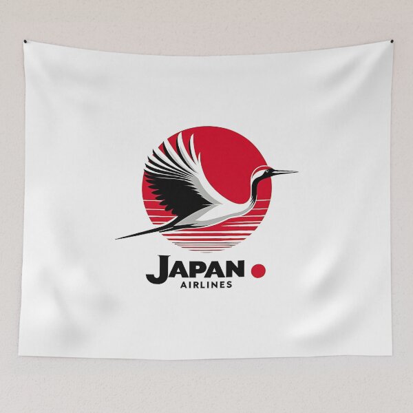 Item preview, Japan Airlines Logo designed and sold by Suukunna.