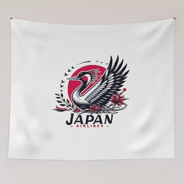 Item preview, Japan Airlines Logo designed and sold by Suukunna.