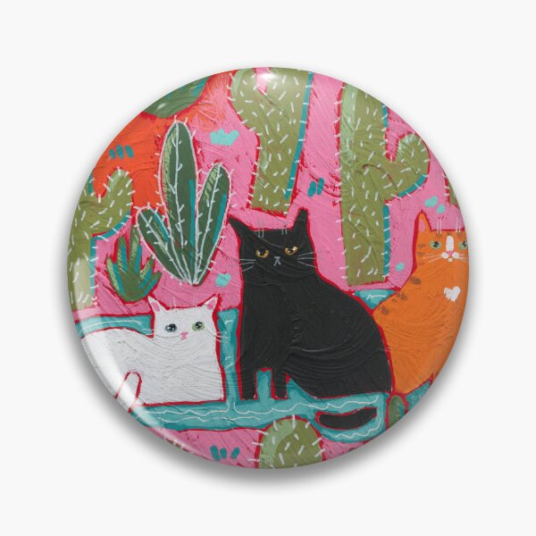 Item preview, Cats Cooling Off In the Desert 3 designed and sold by KilkennyCat Art.