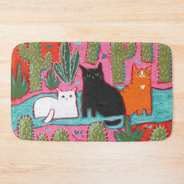 Item preview, Cats Cooling Off In the Desert 3 designed and sold by KilkennyCat Art.