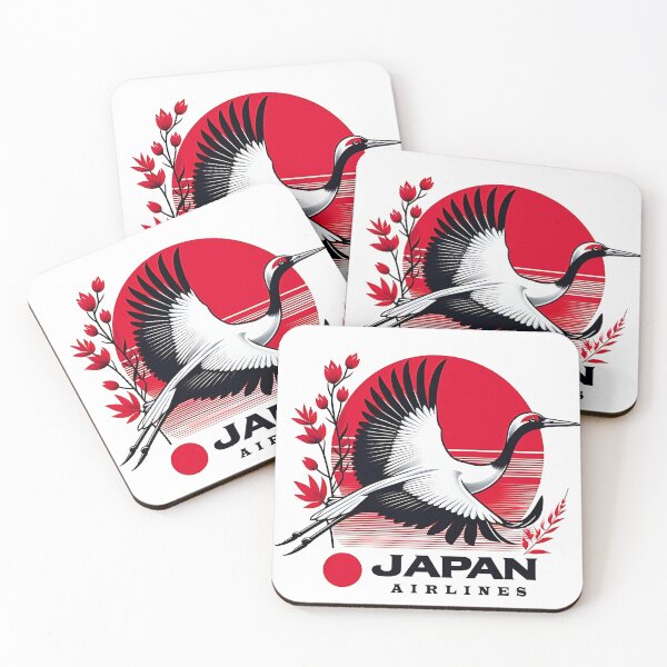 Item preview, Japan Airlines Logo designed and sold by Suukunna.