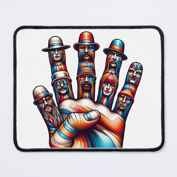 Item preview, Living Fingers: A Surreal Universe at Your Fingertips designed and sold by 0penvimark.