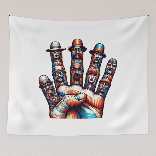 Item preview, Living Fingers: A Surreal Universe at Your Fingertips designed and sold by 0penvimark.