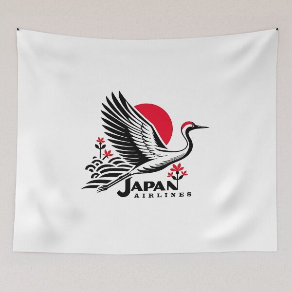 Item preview, Japan Airlines Logo designed and sold by Suukunna.
