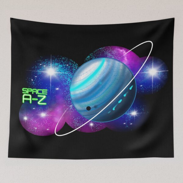 Item preview, Space A to Z- Uranus designed and sold by MetroInk.