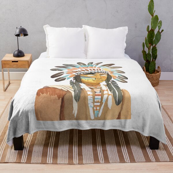Item preview, Native American tribe face designed and sold by AKRE R.