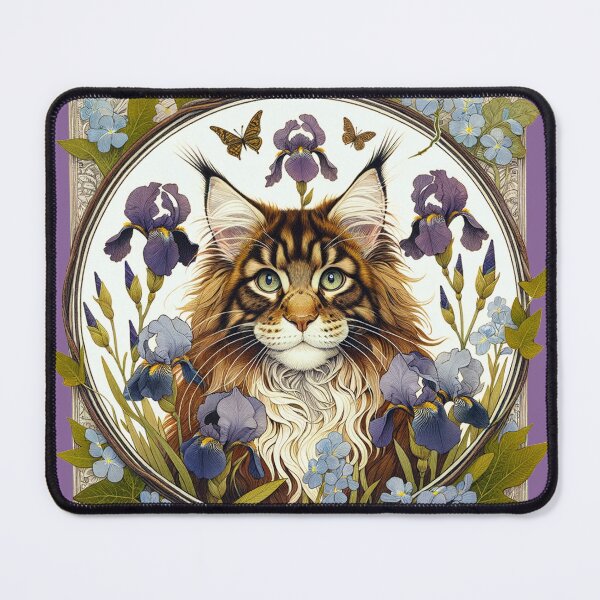 Item preview, Brown Tabby Maine Coon Cat designed and sold by FrictionMaxxing.