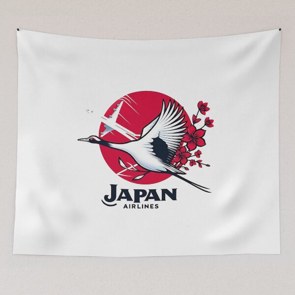 Item preview, Japan Airlines Logo designed and sold by Suukunna.