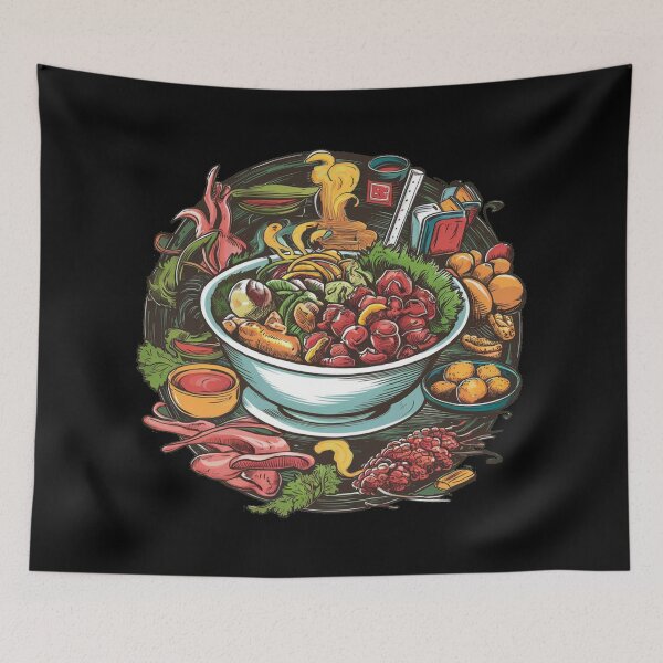 Item preview, Chinese cuisine - delicious succulent, fresh and nutritious meals designed and sold by desinganddecor.