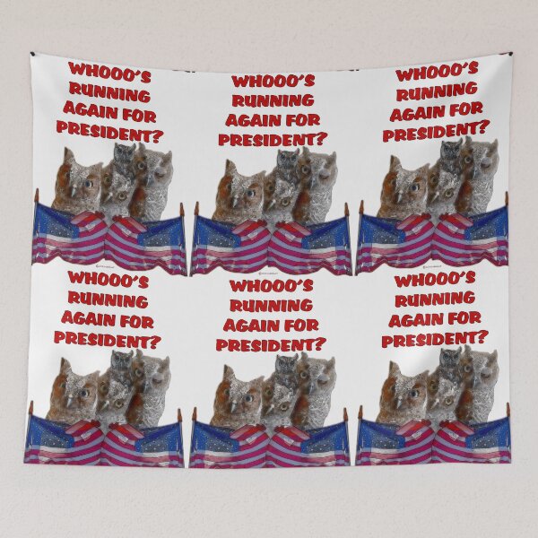 Item preview, Curious Political Owls Want To Know designed and sold by kristalcurt.