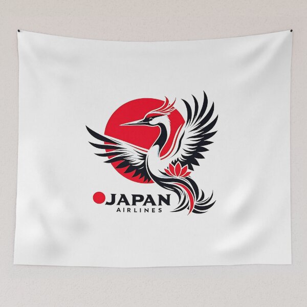 Item preview, Japan Airlines Logo designed and sold by Suukunna.