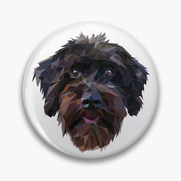 Item preview, Black Cockapoo Low Poly Design  designed and sold by Maciej  Strzelczyk.