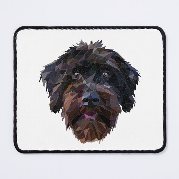 Item preview, Black Cockapoo Low Poly Design  designed and sold by Maciej  Strzelczyk.