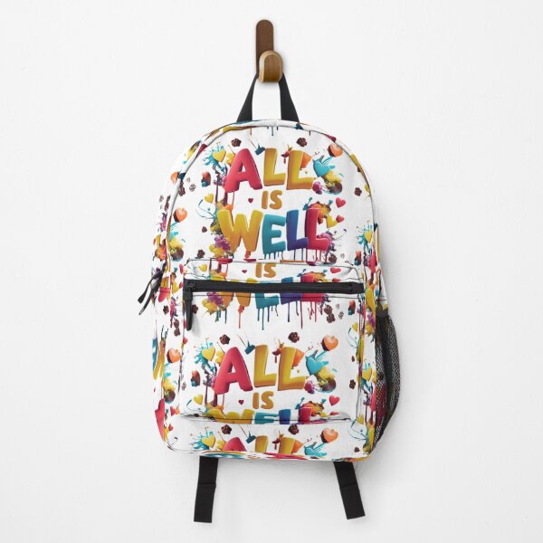 Item preview, All is well colorful typographic design  designed and sold by KRStyleClub.