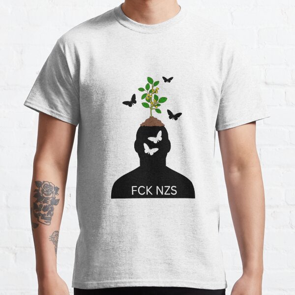 Vista previa del artículo con la obra «FCK Nueva Zelanda», diseñado y vendido por graphitstift.