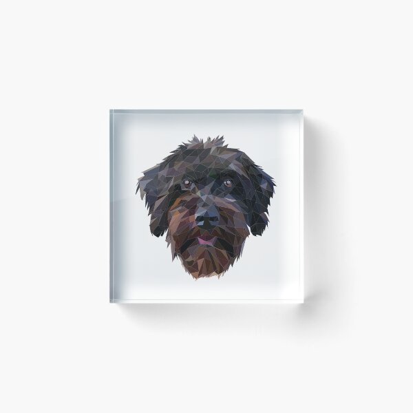 Item preview, Black Cockapoo Low Poly Design  designed and sold by Maciej  Strzelczyk.