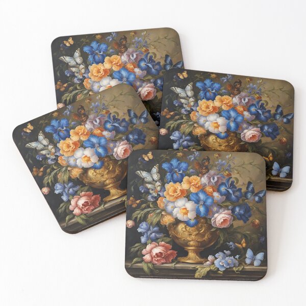 Item preview, Antique flowers designed and sold by AI  © ZORIANA.