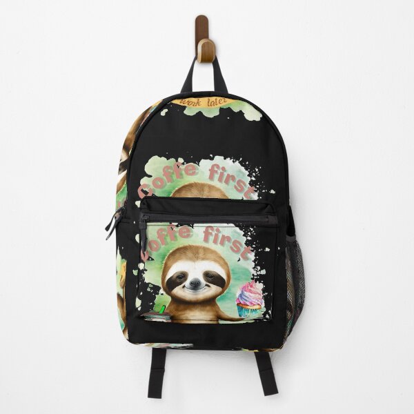 Item preview, Sloth! Coffee! Cupcake! designed and sold by DegraDesign.